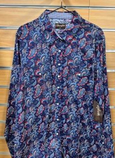 Wrangler Womens Asha Print L/S Shirt